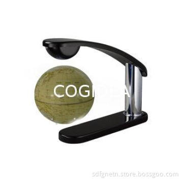 Magnetic Floating Globe On Clip Shaped Frame For Decoration